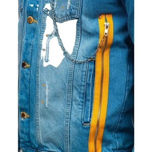 Chaquetas Vaqueras Lisas para Hombre al por Mayor, Chaquetas Vaqueras de Alta Calidad para Venta en Línea con Colores Personalizados 2026 - Product Image 3