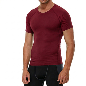 T-shirt classique en coton doux pour homme, col rond, manches courtes, design uni, vêtements décontractés, fournisseur pour commandes en gros - Product Image 1