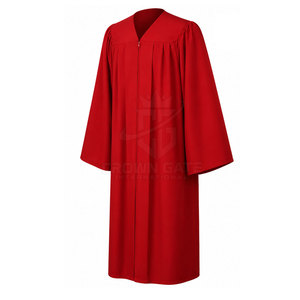 Conjunto de toga y birrete de graduación de color personalizado de calidad premium para programas de graduación de institutos educativos y ceremonias escolares - Product Image 2