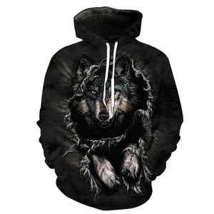 Men Women 3D Graphic Long Sleeve Hoodie Hooded Sweatshirts Casual Tops Blouse - Product Image 2