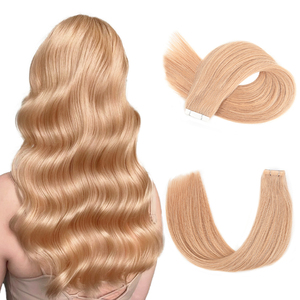 KSWIGS Tape Hair venta al por mayor 100% Remy extensión de cabello humano diferente sombra Color salón grado cutícula doble dibujado - Product Image 5