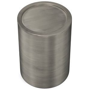 Antique <b>Silver</b> Corbin Metal <b>Side</b> <b>Table</b> Elegant Living Room Furniture - Product Image 2