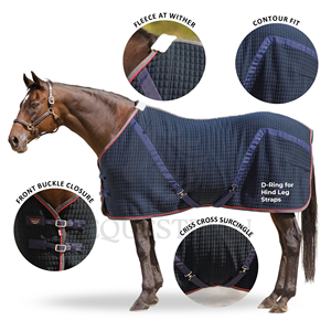 Manta Térmica para Caballos, Manta Aislante Ecuestre Personalizada para Uso en Invierno, Establos y Transporte - Product Image 3