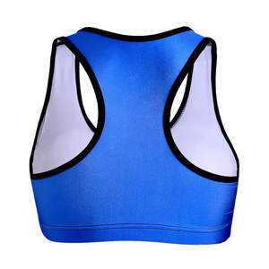 Sujetador Deportivo para Mujer, Tallas Grandes, Alta Sujeción, Antibacterial, Transpirable, con Spandex/Nylon, Diseño Sólido en la Parte Delantera - Product Image 4