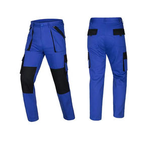 Wholesale Custom Made Latest Men High Visibility Reflective Safety Yellow Work Trousers Hi Vis Cargo Pants ANSI Class 3 - Product Image 5