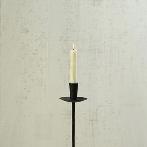 เชิงเทียนโลหะสีดำทรงเรขาคณิตแบบมินิมอลสมัยใหม่ ดีไซน์ทันสมัยแบบนามธรรม - Product Image 2