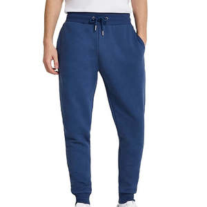 Conjunto deportivo informal para hombre, de alta calidad, color azul oscuro, con capucha y bolsillo canguro, corte ajustado, OEM. - Product Image 5