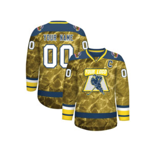 Jersey de Hockey Personalizado OEM, Jersey de Hockey Sublimado de Poliéster de Secado Rápido, Ropa Deportiva al por Mayor, Fabricante de Marca Privada - Product Image 3