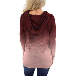 Solid Trader Premium Grade Cotton Blend Highly Breathable Vibrant Unique Pattern Daily Wear Top Women <b>Tie</b> <b>Dye</b> <b>Hoodie</b> - Product Image 5