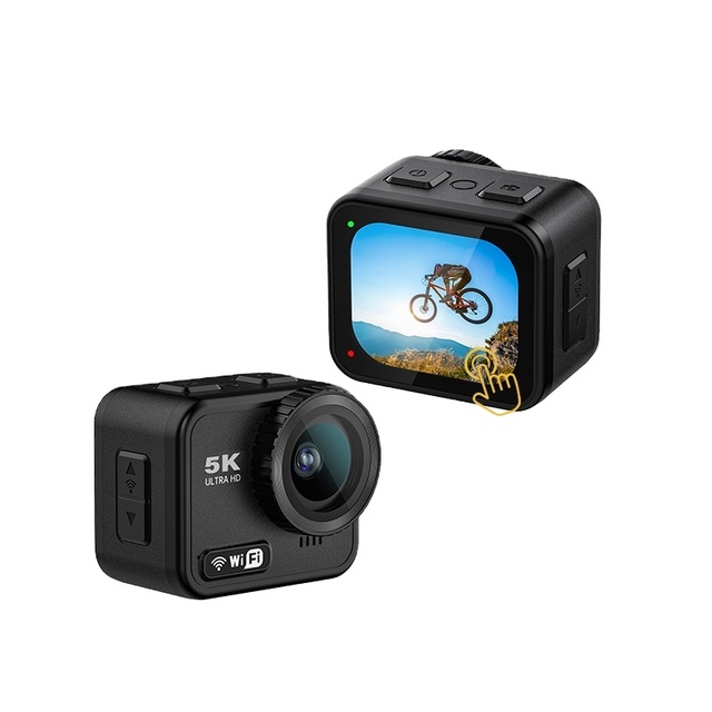 Sprite Group 5k 30FPS 21M Body Waterproof Action Camera 2.1" Full IPS Touch Screen Six-axis EIS 170 Wide Angle WIFI Mini Cube