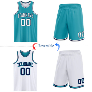 Maillot de basket-ball réversible de qualité supérieure, vêtements d'équipe personnalisés USA - Product Image 2