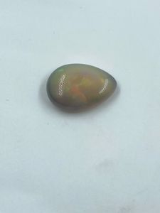 Ópalo Etíope Beige Natural, Piedra Suelta Transparente, Gema de Joyería Fina, Elegante Colgante de Joyería, 12.36 Quilates, 15x21 mm - Product Image 4