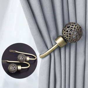 Export Quality Metal Tie Back Curtain <b>Pole</b> in Antique Style for Home Decor Usage in Competitive Price - Product Image 3