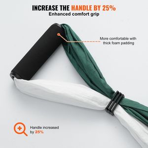 Set Altalena per Yoga Aereo da 2,7 Iarde con Trapezio e Kit per Inversione, con Amaca Sospesa, Attrezzatura per Inversione Certificata CEI - Product Image 5