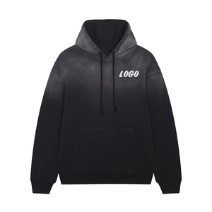 Men's Hoodies & Sweatshirts Polyester/Cotton Fleece Pullover Oversize Streetwear Pocket 3D Embossing Wholesale - Product Image 1