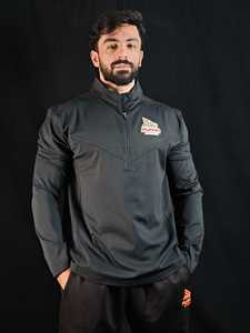 Sweat-shirt unisexe PUFFIN SPORTS personnalisé en polyester uni, col montant, coupe classique, séchage rapide, idéal pour l'automne - Product Image 1