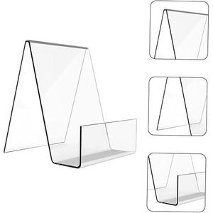 Soportes Transparentes de Acrílico para Libros, Exhibidores de Escritorio para Libros, Calendarios Elegantes, Decoración para el Hogar y la Oficina, Exhibidores de Revistas - Product Image 3
