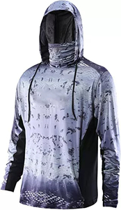 Sudadera de Pesca con Estampado por Transferencia Térmica, Personalizada a Todo Color, Protección UV, Secado Rápido, Unisex, Transpirable, 100% Poliéster, UPF 50 - Product Image 5
