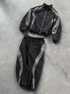 Ensemble de survêtement pour homme en tissu polyester, marque privée, pour les détaillants sportifs - Product Image 1