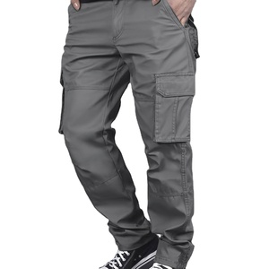 Latest Fashion Men's Canvas Jogger Pants Casual Breathable Anti-Wrinkle Fleece 100% Polyester Drawstring Closure Best Selling - Product Image 2