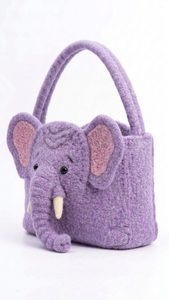 กระเป๋าสะพายไหล่รูปช้างแฟชั่น ทำมือจากไมโครไฟเบอร์รักษ์โลก ปิดด้วยซิป บุด้วยหนังแท้ ความจุ 16 ลิตร รับผลิตแบบ OEM จำนวนมาก - Product Image 3