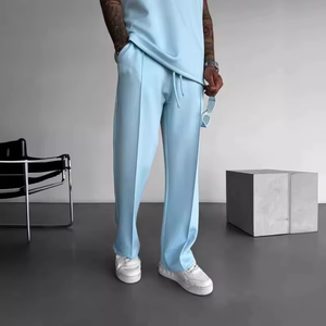Men's Denim <b>Trousers</b> 2025 Spring Summer Casual Breathable <b>Light</b> Wash Mid Rise Washed Sports Hiking <b>Trousers</b> - Product Image 5