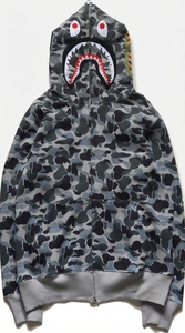 Sudadera con Capucha y Cremallera de Camuflaje Rojo, Unisex, Estilo Urbano, Tejido de Punto, Poliéster, Manga Larga, Logotipo Frontal, Invierno - Product Image 3