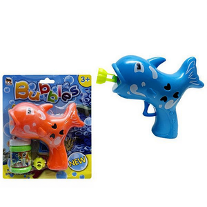<b>Bubble</b> Fish <b>Bubble</b> Blower Gun 18x21.5x6.5 Cm With Solution For <b>Kids</b> Age 3+ - Product Image 2