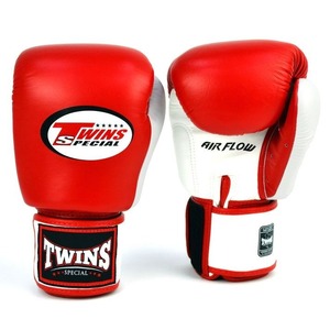นวมฝึกซ้อมมวยไทย Twins สำหรับขาย หนังวัวแท้ คุณภาพสูง สำหรับคิกบ็อกซิ่ง มวย MMA มืออาชีพ นวมชกมวย Twins - Product Image 5
