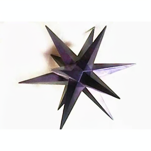 Étoile de Merkaba à 12 pointes en améthyste |   Étoile de Merkaba à 12 pointes en Agate Améthyste en gros pour la guérison - Product Image 1
