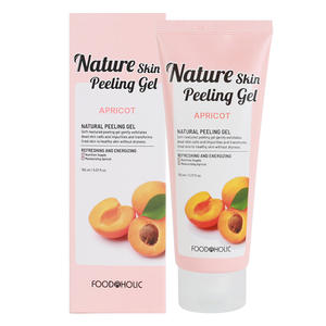 FOODAHOLIC-Gommage Cosmétique Coréen Doux Gel exfoliant à l'abricot pour exfolier la peau naturelle sur le visage, 150ml - Product Image 1