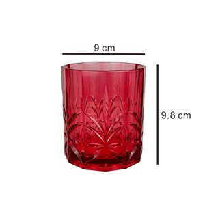 Verres à boire en plastique incassable de 13 oz, coupe cristal, pour fête de Noël - Product Image 2