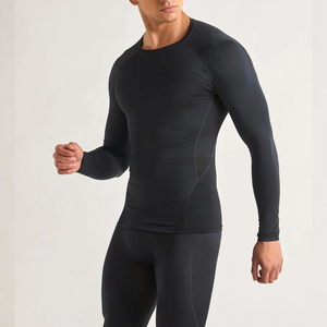 Conjunto de Compresión para Hombre, Transpirable y Ligero, de Alta Moda, Estilo Único, Conjunto de Yoga de Compresión para Hombre, Superventas - Product Image 1