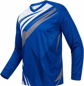 เสื้อเจอร์ซีย์ปั่นจักรยานแขนยาวสำหรับผู้ชายขายส่ง เสื้อเจอร์ซีย์สำหรับขี่มอเตอร์ครอส ลงเขา ออฟโรด และวิบากที่ดีที่สุด - Product Image 1