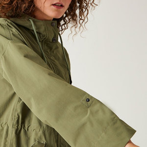 Chaqueta Parka de Mujer con Ribete de Piel, Abrigo Cálido con Capucha para Invierno, Ropa Exterior Aislante de Moda para Exteriores, Proveedor Mayorista de Fábrica, Invierno Cálido - Product Image 4