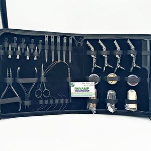 Kit de Herramientas Premium para Extensiones de Cabello, Alicates Profesionales de Acero Inoxidable, Aguja de Hilo, Microperlas para Cabello Nano, OEM Personalizado - Product Image 5