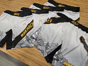 UFC Islam Makhachev Men's Lightweight Boxing <b>Shorts</b> Fight Gear Training Gym Wear Sports <b>Kickboxing</b> BJJ Wrestling Quick Stretch - Product Image 6