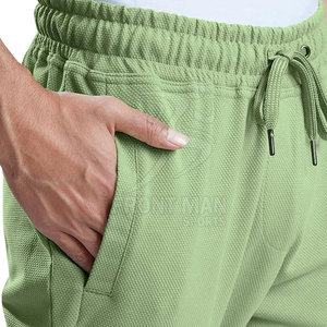 Pantalon homme coupe slim taille mi-haute style décontracté avec poches latérales séchage rapide léger facile à porter toute la journée intérieur ou extérieur - Product Image 6