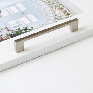 Tirador de Barra Cuadrada de Aleación de Aluminio a Precio Económico, Tirador Moderno y Minimalista para Muebles de Cocina y Baño - Product Image 4