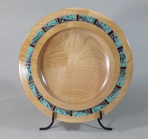 Assiettes à salade et à dessert en bois MOP au design tendance, 24 pièces MOQ, vaisselle et assiettes de haute qualité et sûres - Product Image 3