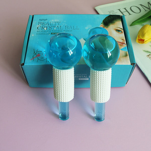 Esferas Faciales de Vidrio Borosilicato, Bola de Masaje Refrescante, Herramienta de Belleza Criogénica, Martillo Frío para Reafirmar la Piel - Product Image 4