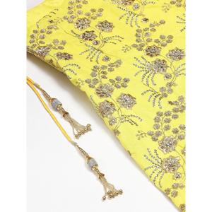 Ropa de boda de neón hipnótica Lehenga Choli de satén bordado exquisito con bordado intrincado - Product Image 4