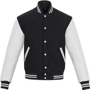 <b>top</b> quality Custom Embroidery Varsity Letterman Baseball Jackets Plain jersey for men women - Product Image 6