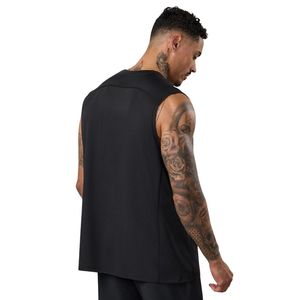 Camiseta Deportiva sin Mangas Negra para Hombre, Camiseta de Gimnasio de Alto Rendimiento, Ropa Deportiva para Entrenamiento Físico - Product Image 2