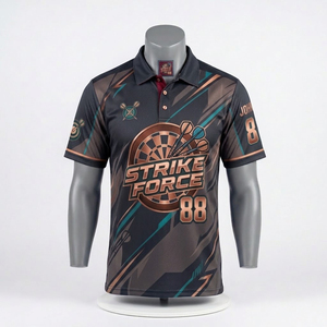 Camiseta Polo Personalizada, OEM/ODM, Alta Calidad, Precio de Fábrica, Secado Rápido, Transpirable, Cómoda, Ropa Deportiva Profesional - Product Image 1