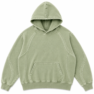 Sudadera Holgada Personalizada Estilo Y2K, Ropa Urbana, Fabricante de Ropa de Marca Privada - Product Image 6