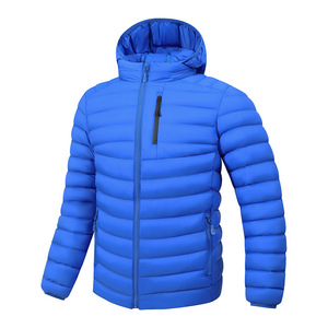New <b>Winter</b> Jacket-Outdoor Windproof <b>Quilted</b> Stand Collar Puffer Coat with Front Logo - Product Image 5