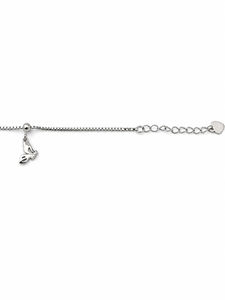 Chaîne de cheville en argent sterling 925, chaîne torsadée, chaîne de cheville en corde d'argent, chaîne de cheville minimaliste, bracelet de cheville délicat pour femme - Product Image 4