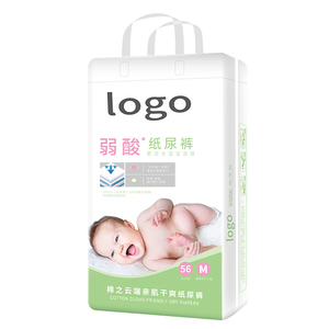 Pannolini per Bambini Economici dalla Cina, Acquista all'Ingrosso Pannolini per Bambini con Strato Posteriore Stampato e Protezione Anti-Perdita 3D - Product Image 1