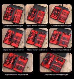 Multi Function <b>Nail</b> Clipper Manicure Pedicure <b>Set</b> Professional Stainless Steel Tools And Custom Packing - Product Image 4